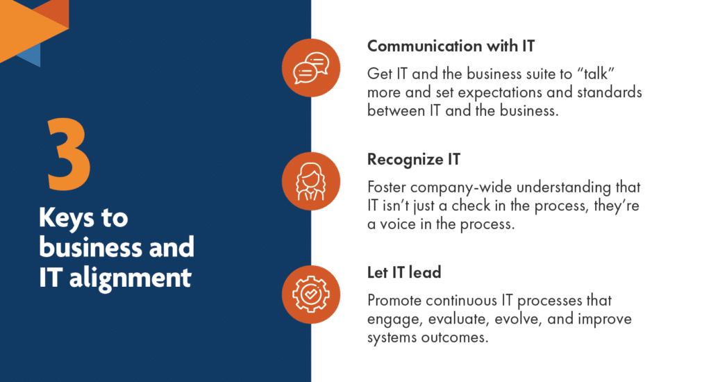 3 keys to business and IT alignment