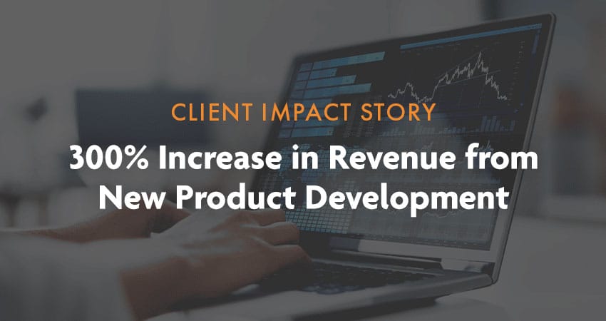 300% Increase in Revenue from New Product Development